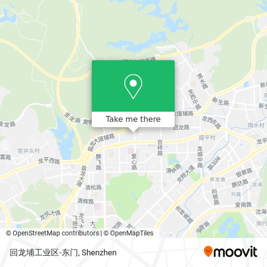 回龙埔工业区-东门 map