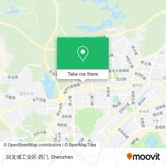 回龙埔工业区-西门 map