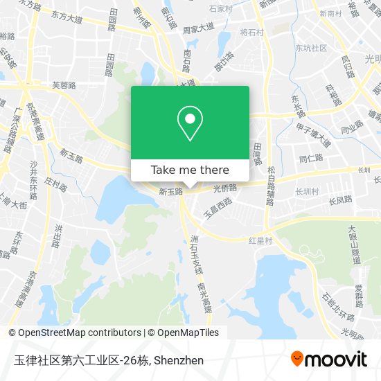 玉律社区第六工业区-26栋 map