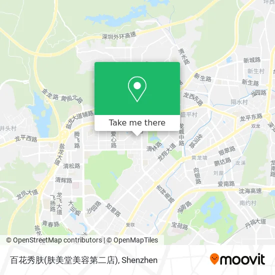 百花秀肤(肤美堂美容第二店) map