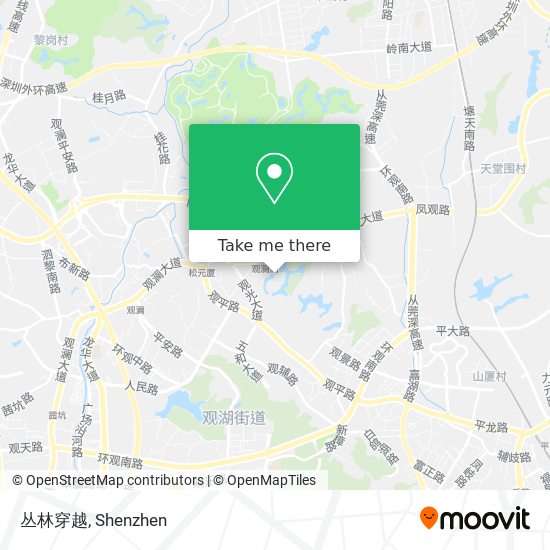 丛林穿越 map