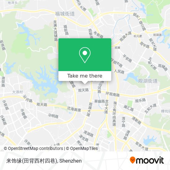 来饰缘(田背西村四巷) map
