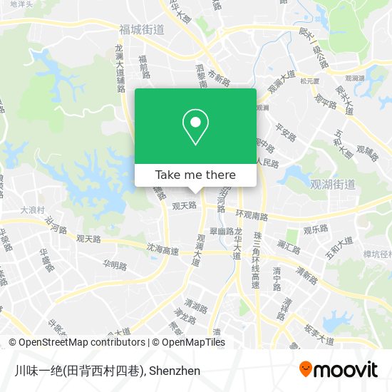 川味一绝(田背西村四巷) map