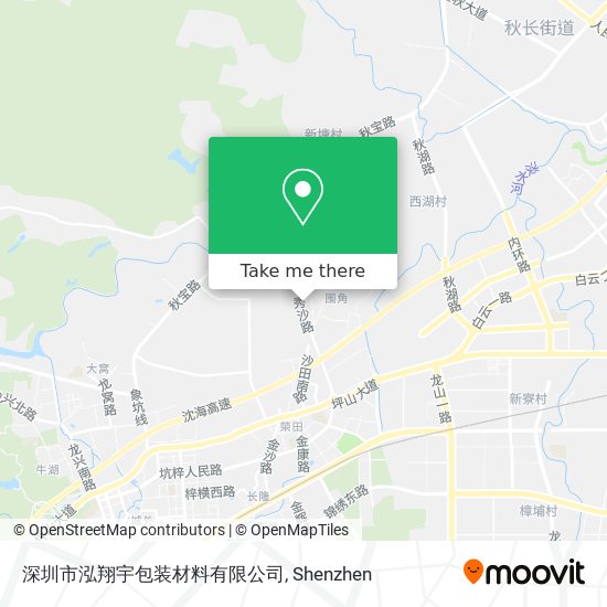深圳市泓翔宇包装材料有限公司 map