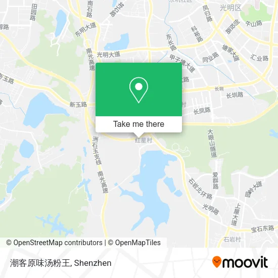 潮客原味汤粉王 map