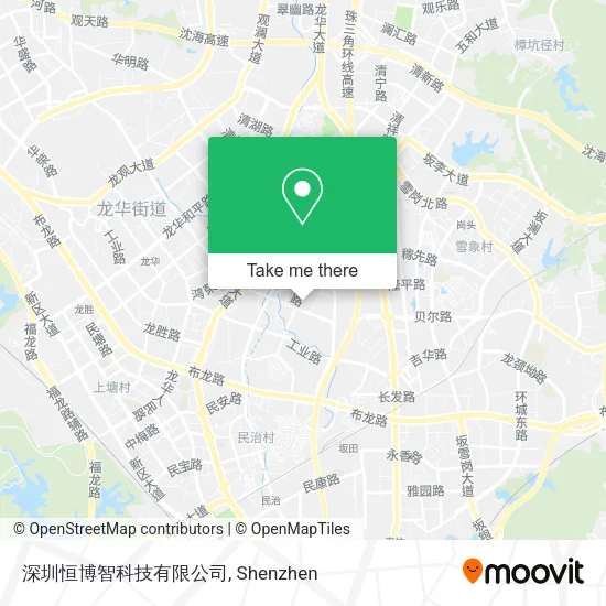 深圳恒博智科技有限公司 map