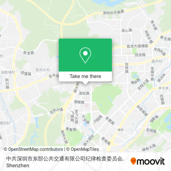 中共深圳市东部公共交通有限公司纪律检查委员会 map