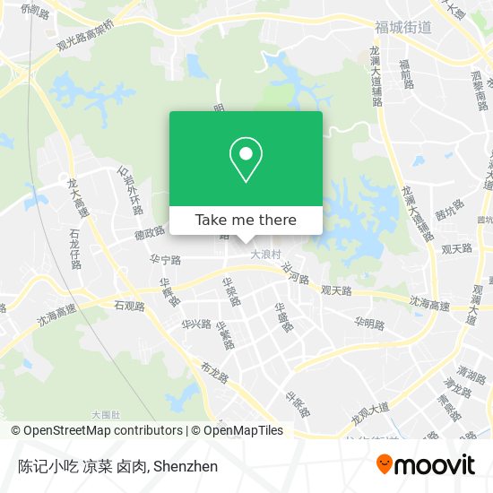 陈记小吃  凉菜 卤肉 map