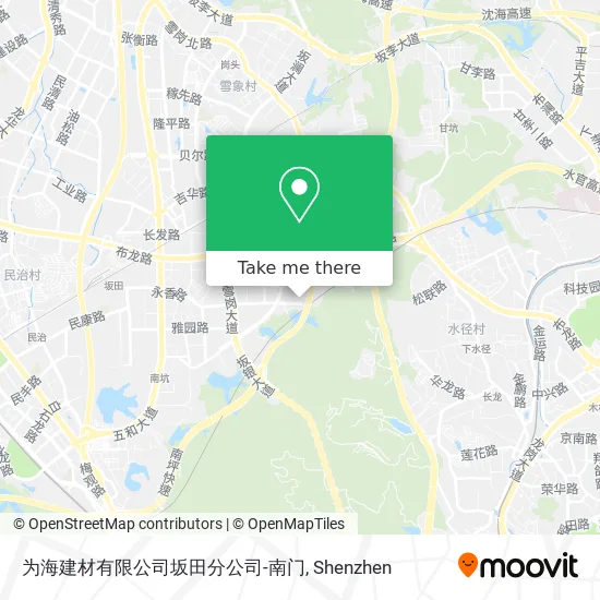 为海建材有限公司坂田分公司-南门 map