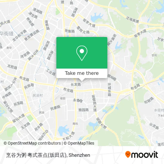 烹谷为粥·粤式茶点(坂田店) map