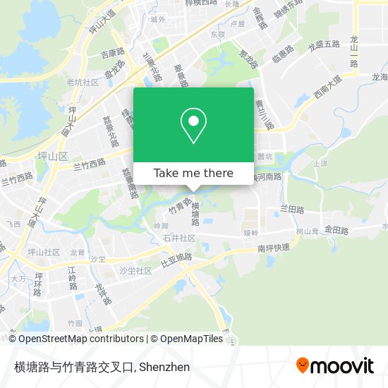 横塘路与竹青路交叉口 map
