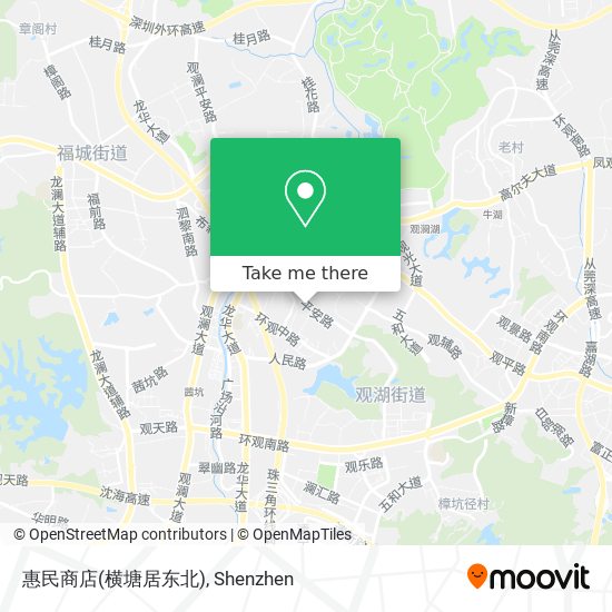 惠民商店(横塘居东北) map
