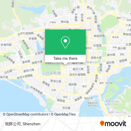 旭辉公司 map
