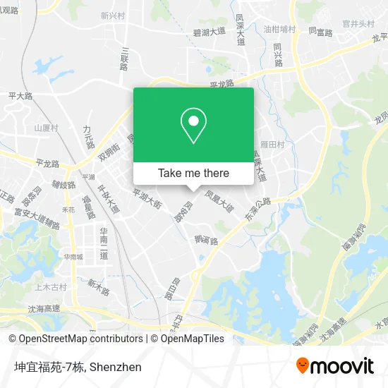 坤宜福苑-7栋 map