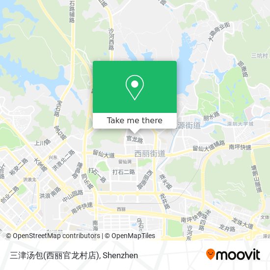 三津汤包(西丽官龙村店) map