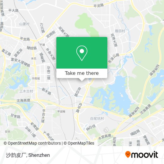 沙韵皮厂 map
