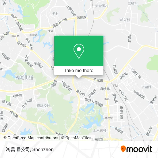 鸿昌顺公司 map