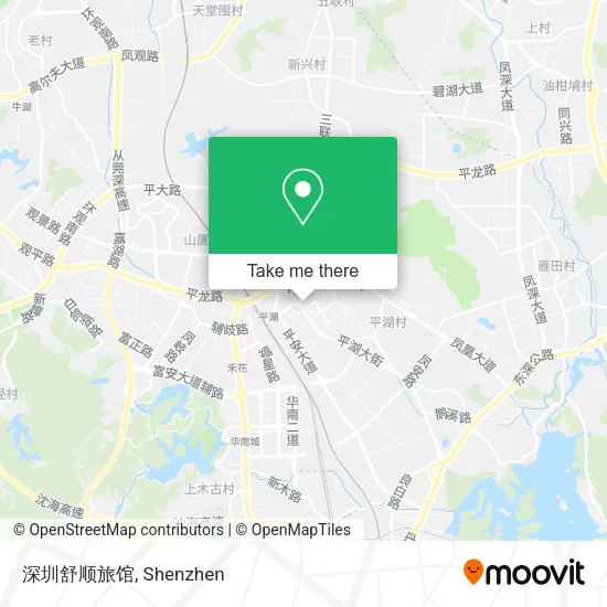 深圳舒顺旅馆 map