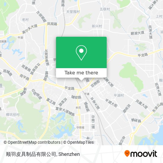 顺羽皮具制品有限公司 map