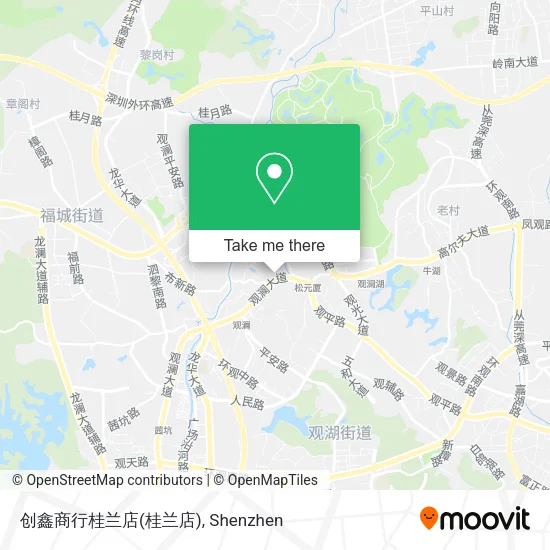 创鑫商行桂兰店 map