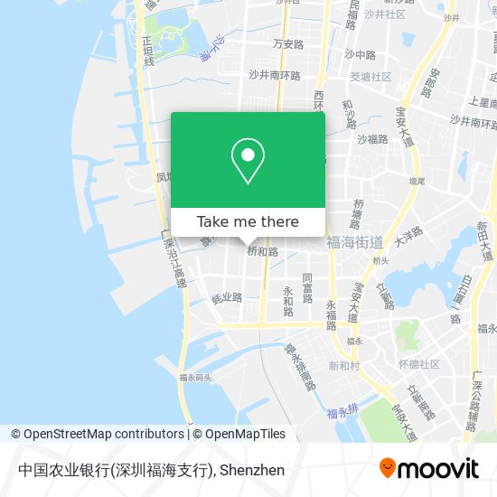 中国农业银行(深圳福海支行) map
