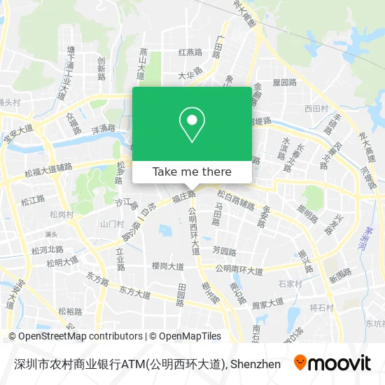 深圳市农村商业银行ATM(公明西环大道) map