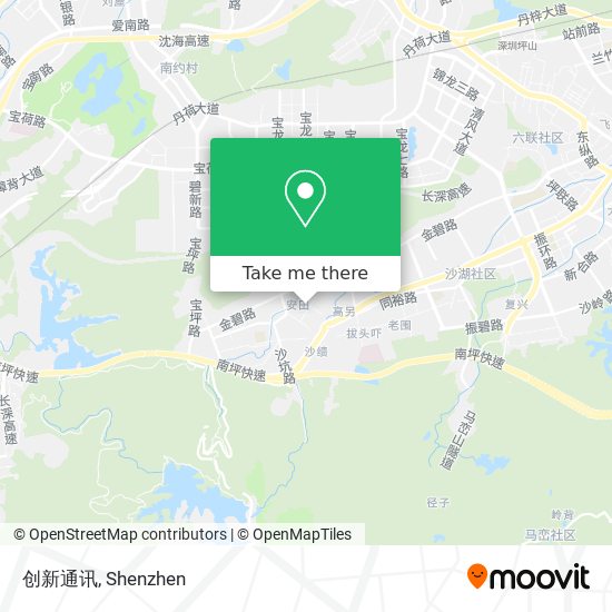 创新通讯 map