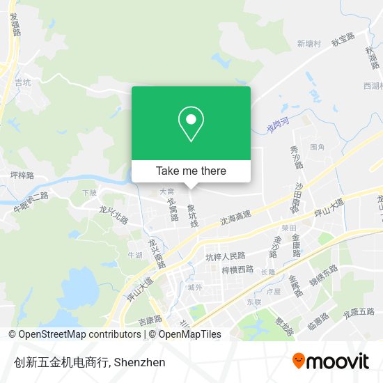 创新五金机电商行 map