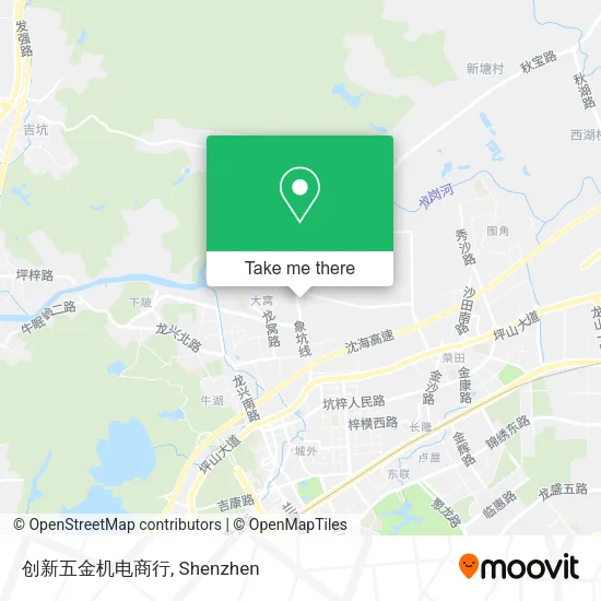 创新五金机电商行 map