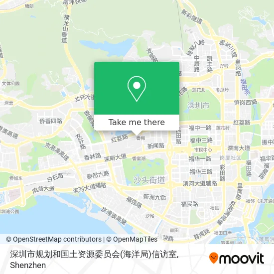 深圳市规划和国土资源委员会(海洋局)信访室 map