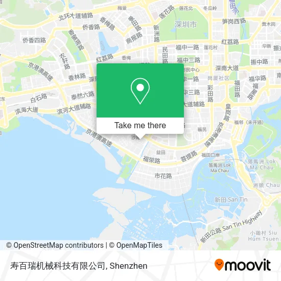 寿百瑞机械科技有限公司 map