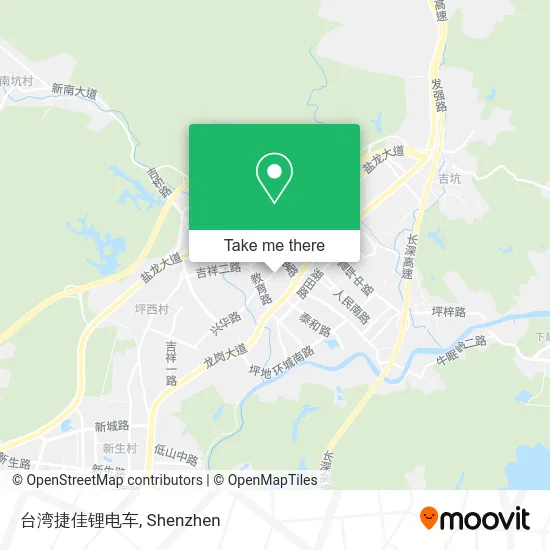 台湾捷佳锂电车 map