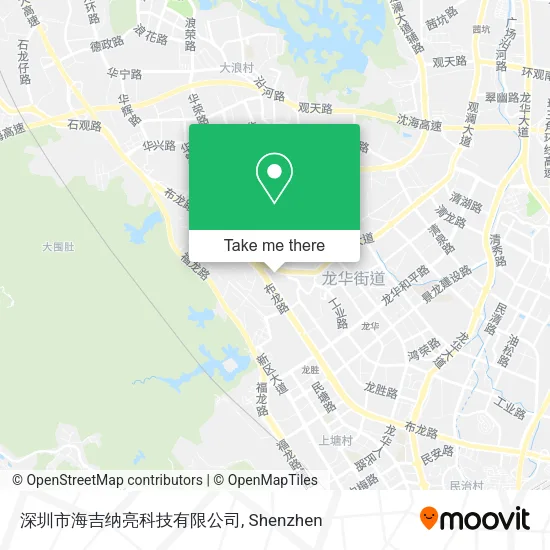 深圳市海吉纳亮科技有限公司 map