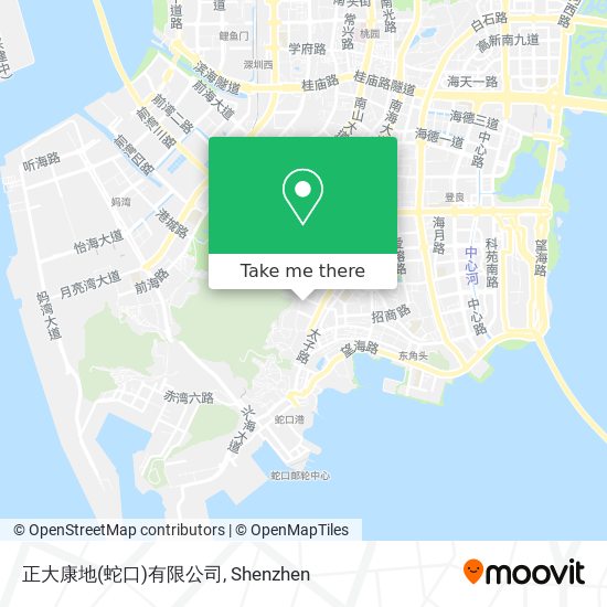 正大康地(蛇口)有限公司 map