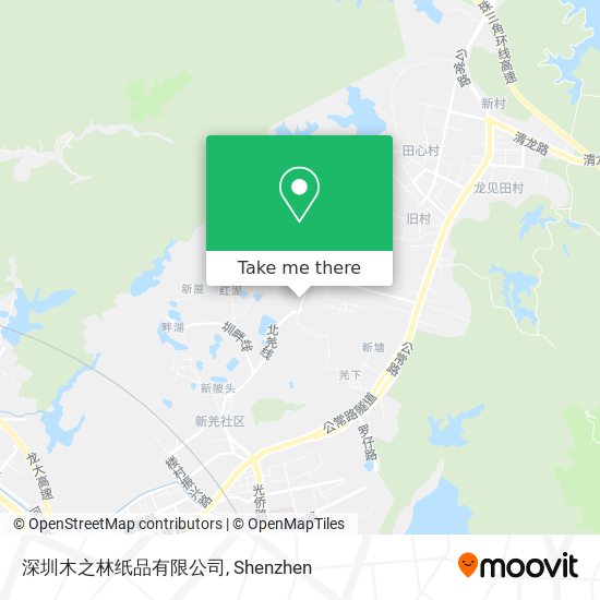 深圳木之林纸品有限公司 map