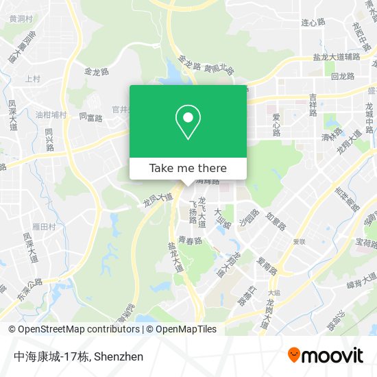 中海康城-17栋 map