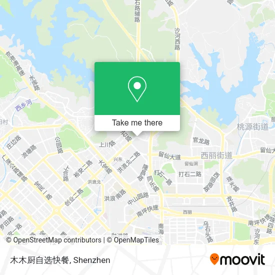 木木厨自选快餐 map