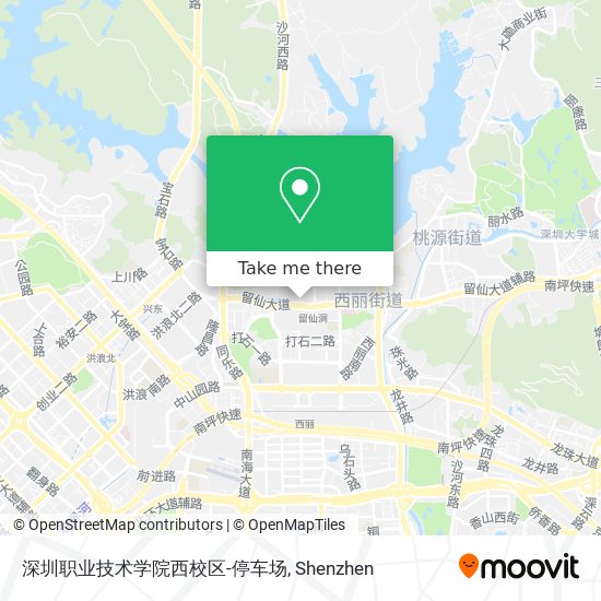 深圳职业技术学院西校区-停车场 map