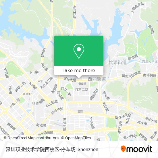 深圳职业技术学院西校区-停车场 map