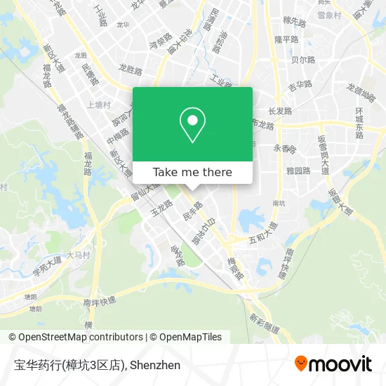 宝华药行(樟坑3区店) map