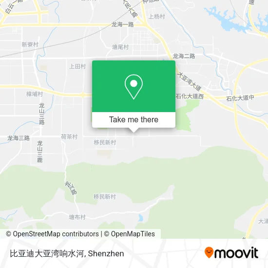 比亚迪大亚湾响水河 map