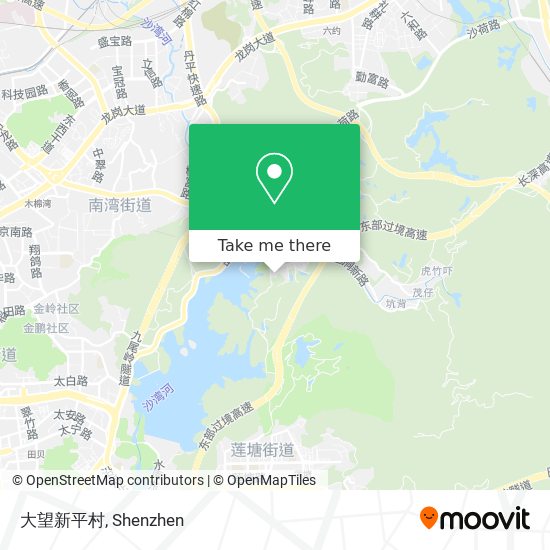 大望新平村 map