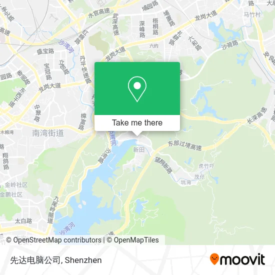 先达电脑公司 map