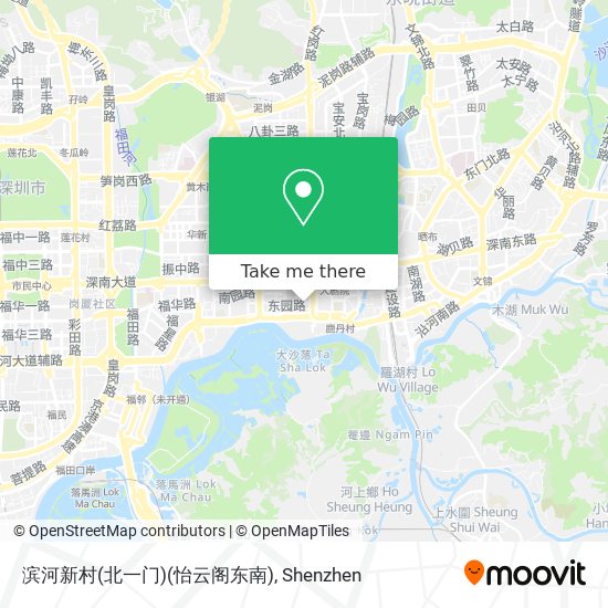 滨河新村(北一门)(怡云阁东南) map