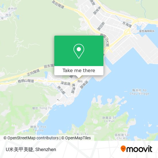U米美甲美睫 map