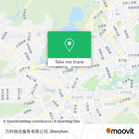 万科物业服务有限公司 map