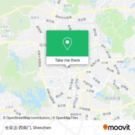 全富达-西南门 map