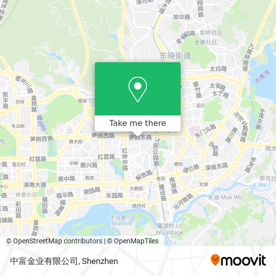 中富金业有限公司 map