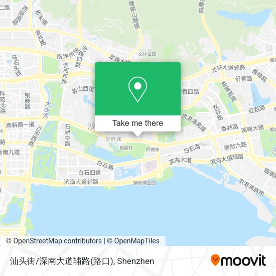 汕头街/深南大道辅路(路口) map