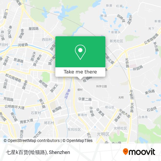七星k百货(绘猫路) map